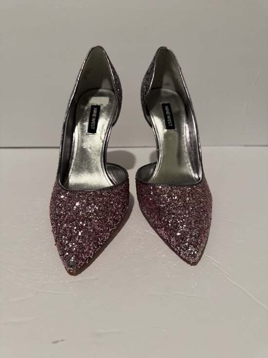 Nine West Shoes - Nine West Ombre Glitter D'Orsay Pointed Toe Pumps Size 7.5M